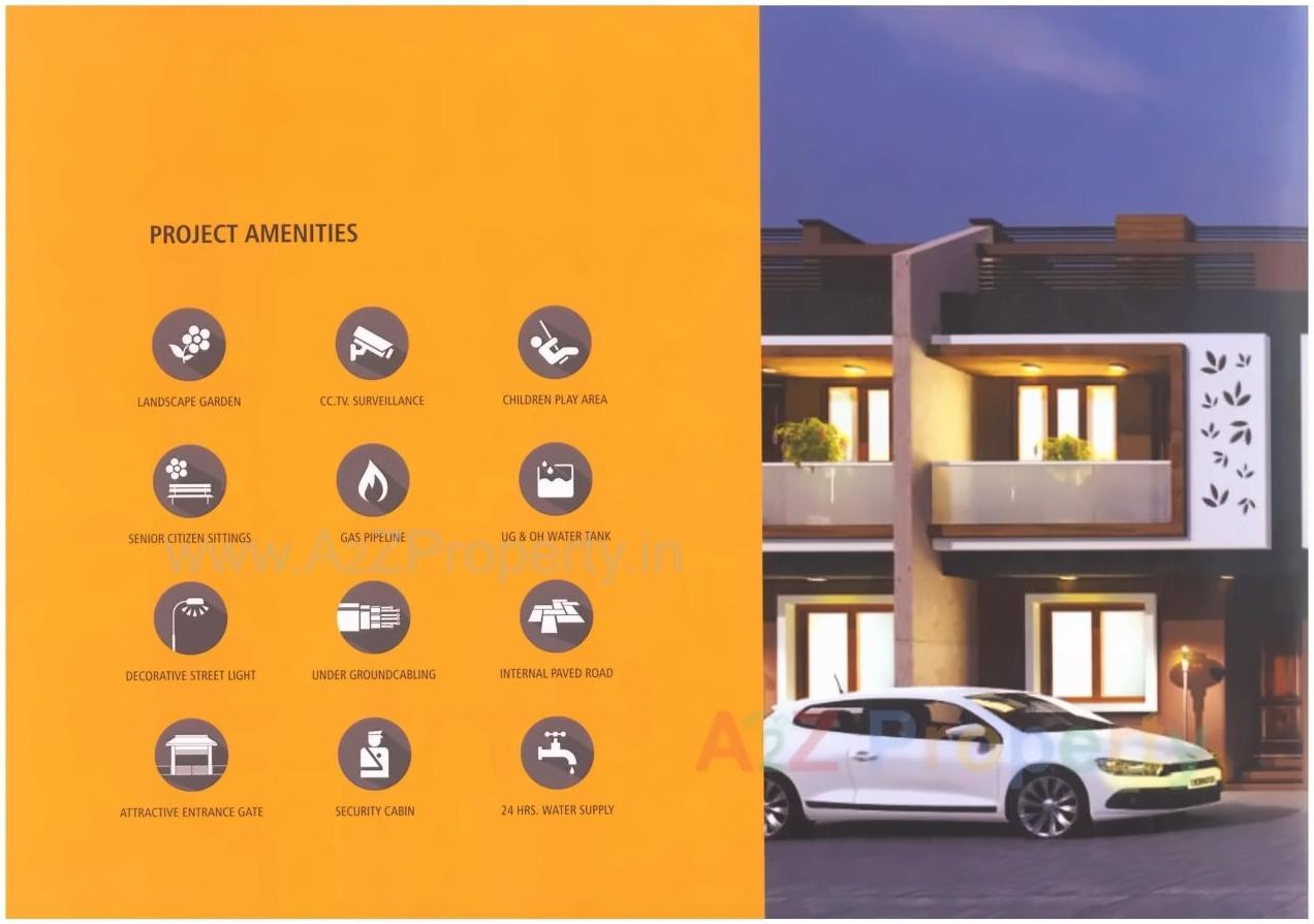  of real estate project Sun Elegance located at Vavol, Gandhinagar, Gujarat