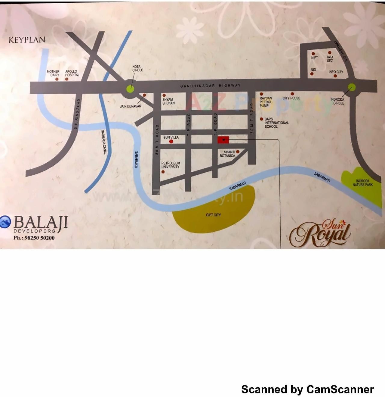  of real estate project Sun Royal Bungalows located at Raysan, Gandhinagar, Gujarat