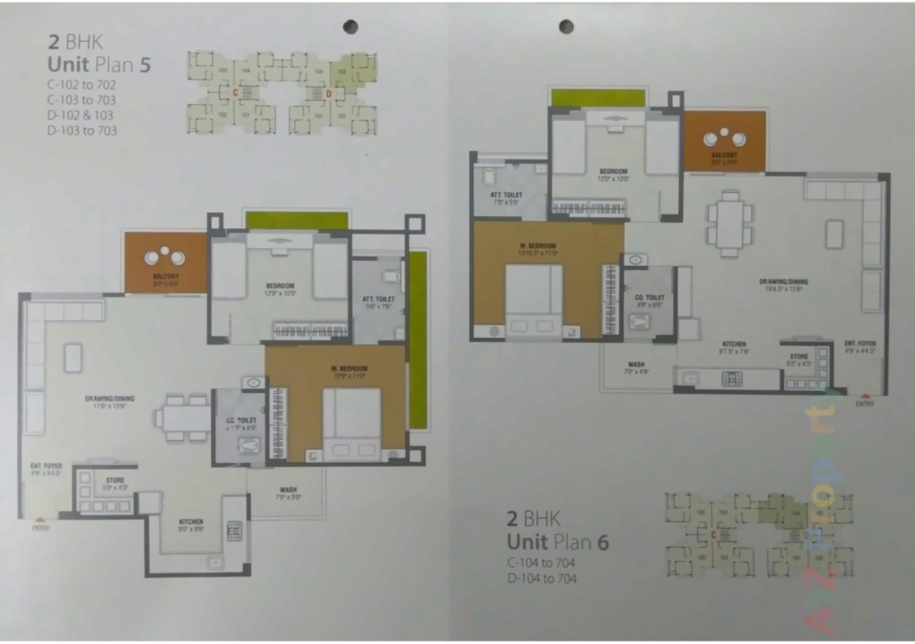 Layout of real estate project Sunshine Fortune located at Indroda, Gandhinagar, Gujarat