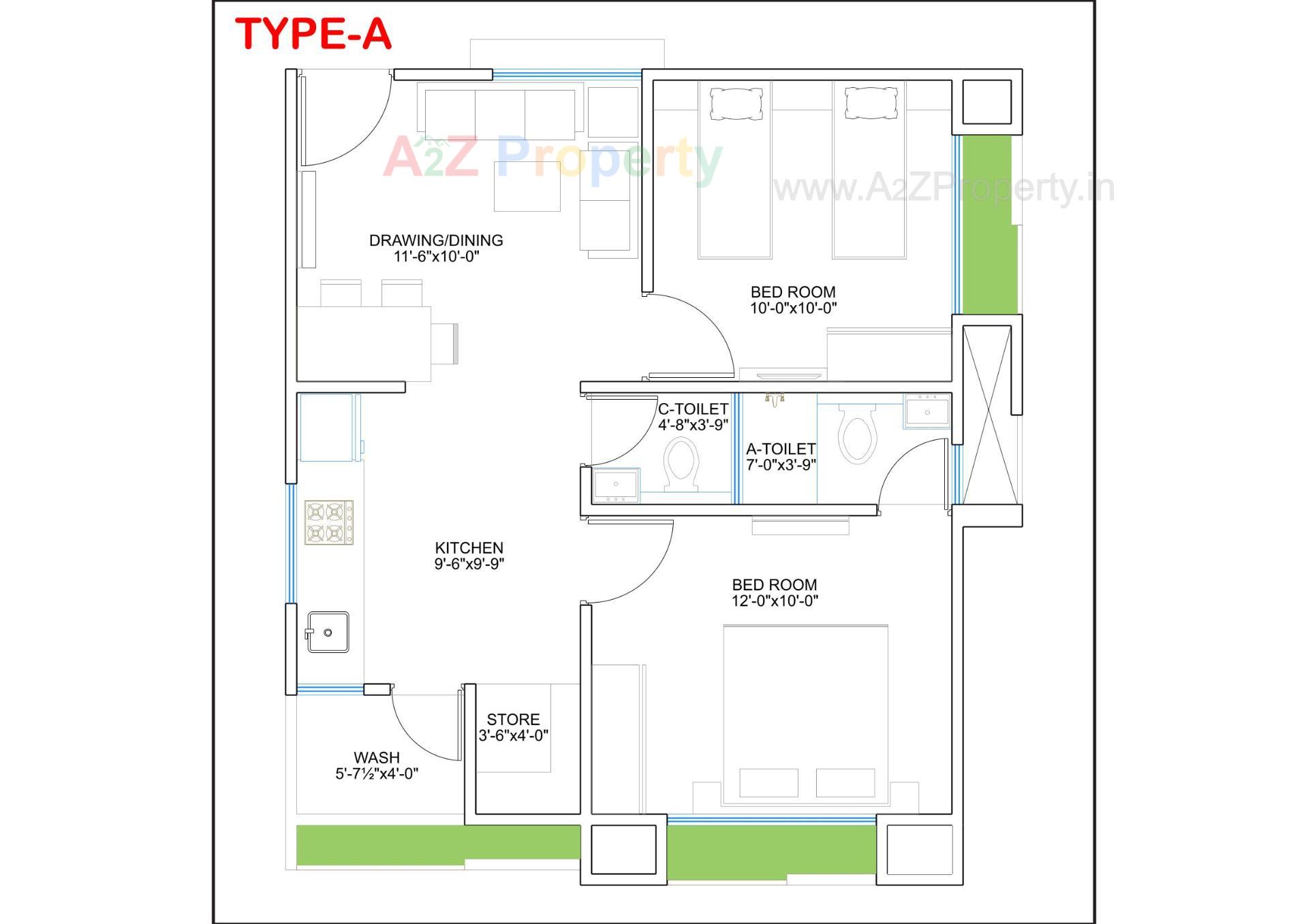 Layout of real estate project Suparn Residency located at Kalol, Gandhinagar, Gujarat