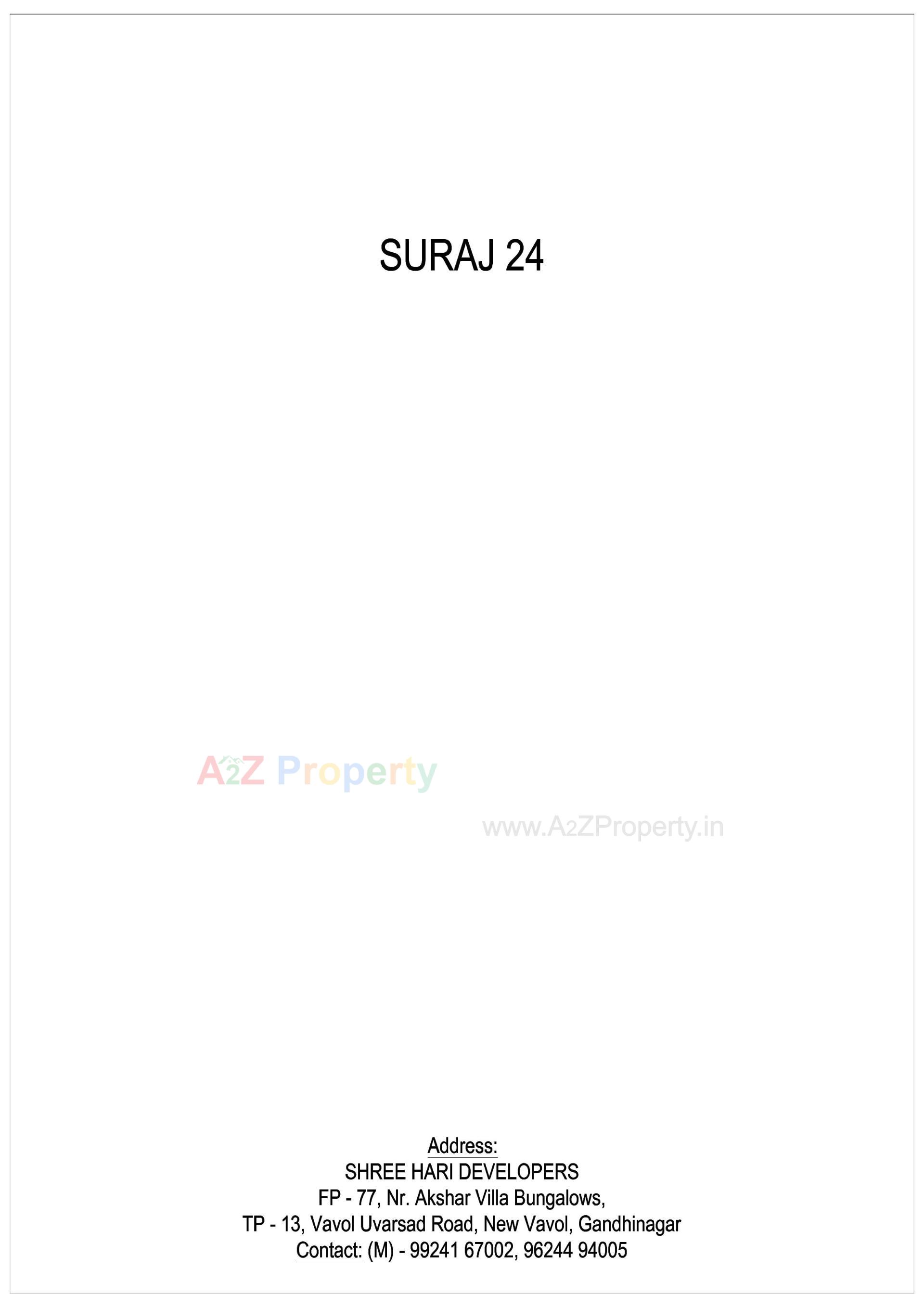  of real estate project Suraj located at Vavol, Gandhinagar, Gujarat