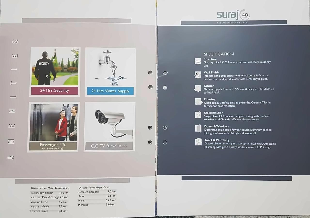  of real estate project Suraj located at Vavol, Gandhinagar, Gujarat
