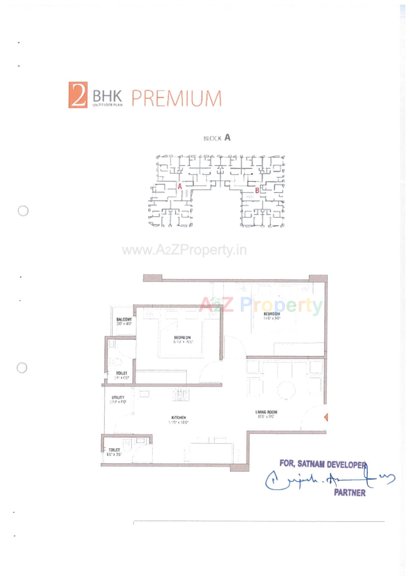 Layout of real estate project Surya Heights located at Nana-chiloda, Gandhinagar, Gujarat