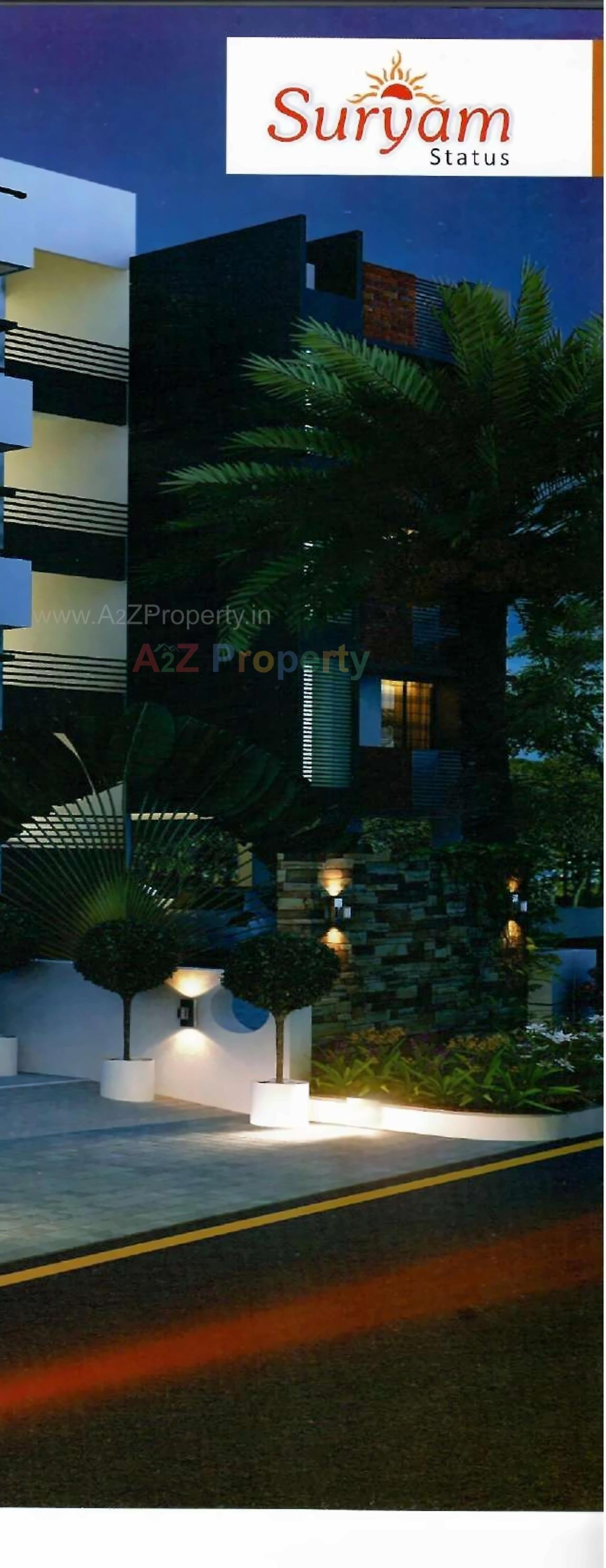 3D Elevation of real estate project Suryam Status located at Raysan, Gandhinagar, Gujarat