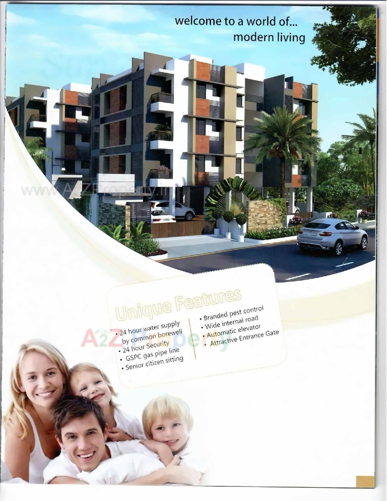  of real estate project Suryam Status located at Raysan, Gandhinagar, Gujarat