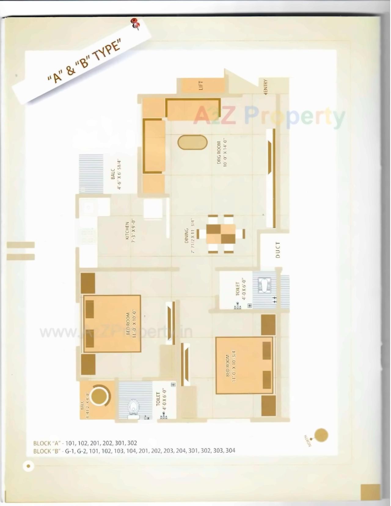 Layout of real estate project Suryam Status located at Raysan, Gandhinagar, Gujarat