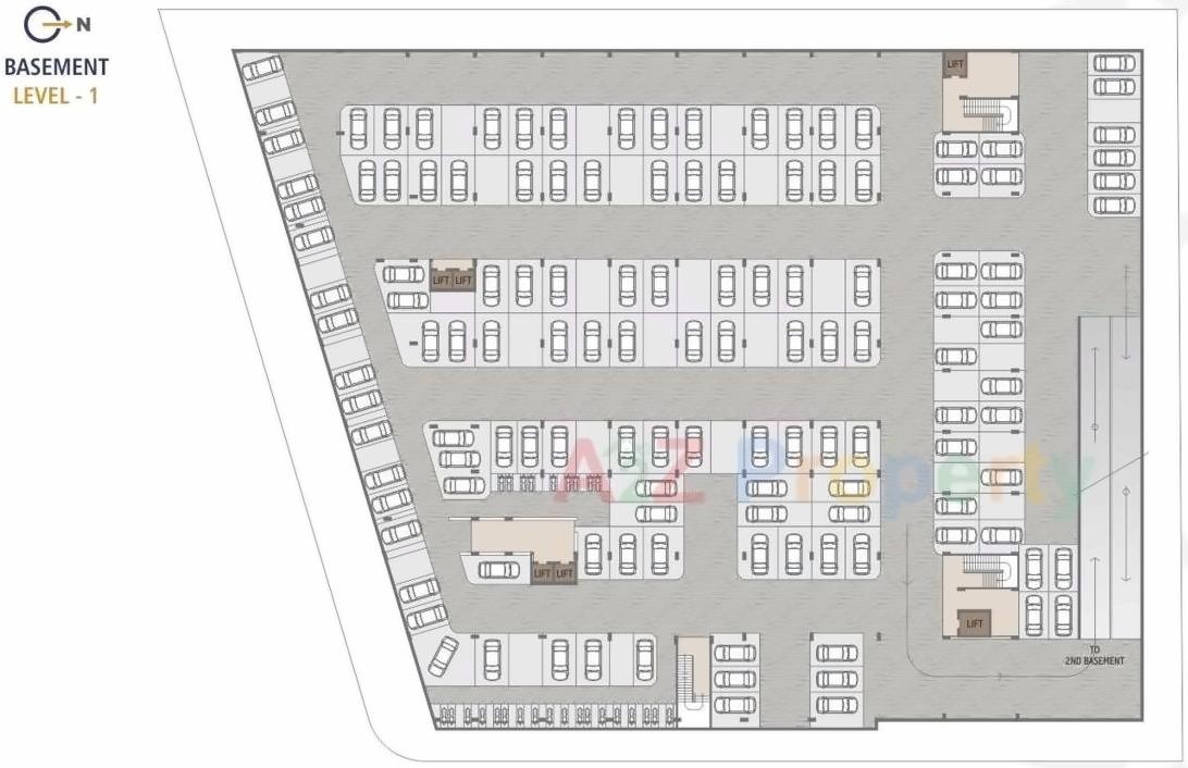 Layout of real estate project Suyash Solitaire located at Kudasan, Gandhinagar, Gujarat