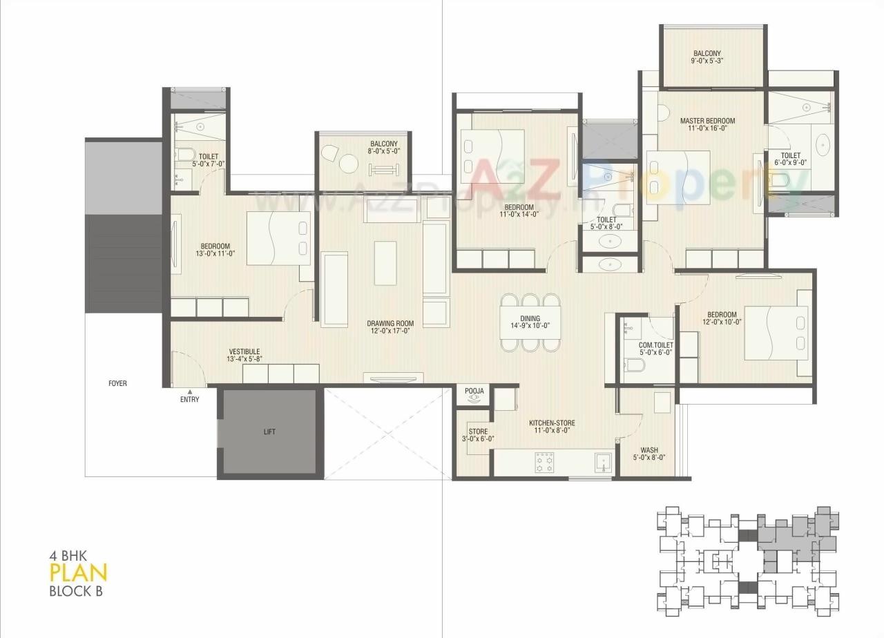 Layout of real estate project Swagat Agacia located at Sargasan, Gandhinagar, Gujarat