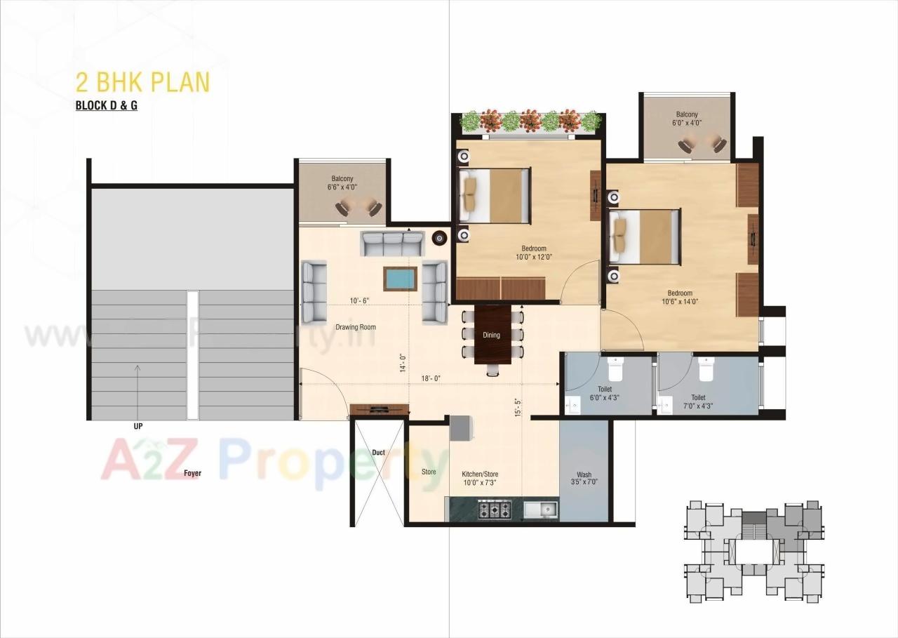 Layout of real estate project Swagat Pelican located at Sargasan, Gandhinagar, Gujarat