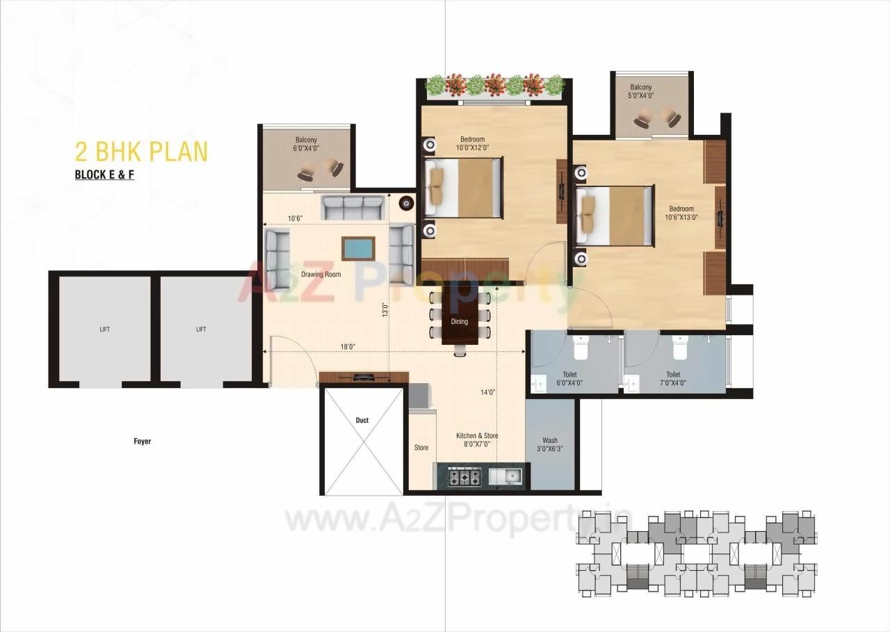 Layout of real estate project Swagat Pelican located at Sargasan, Gandhinagar, Gujarat