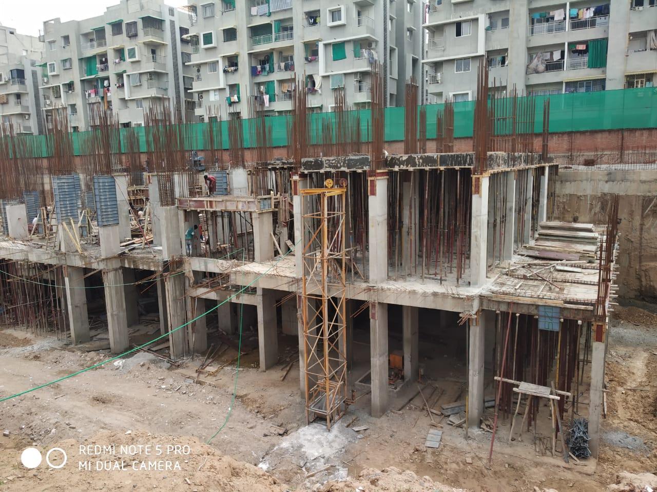 189154_const of real estate project Swagat Queen's Land located at Sargasan, Gandhinagar, Gujarat