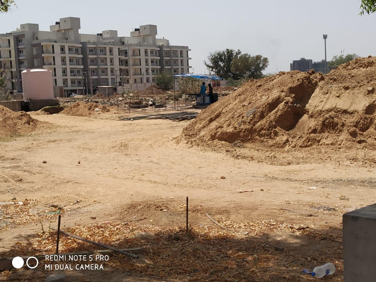 189155_const of real estate project Swagat Queen's Land located at Sargasan, Gandhinagar, Gujarat