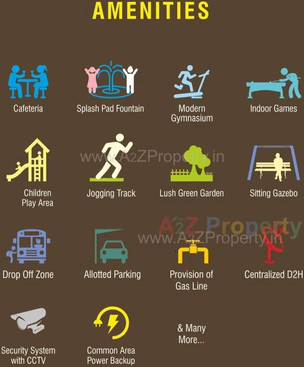 Amenities of Swagat Queen's Land