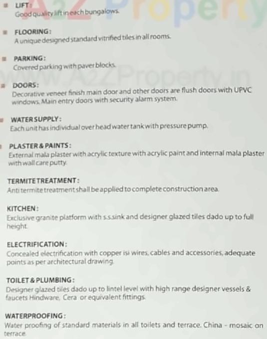 Project Specifications