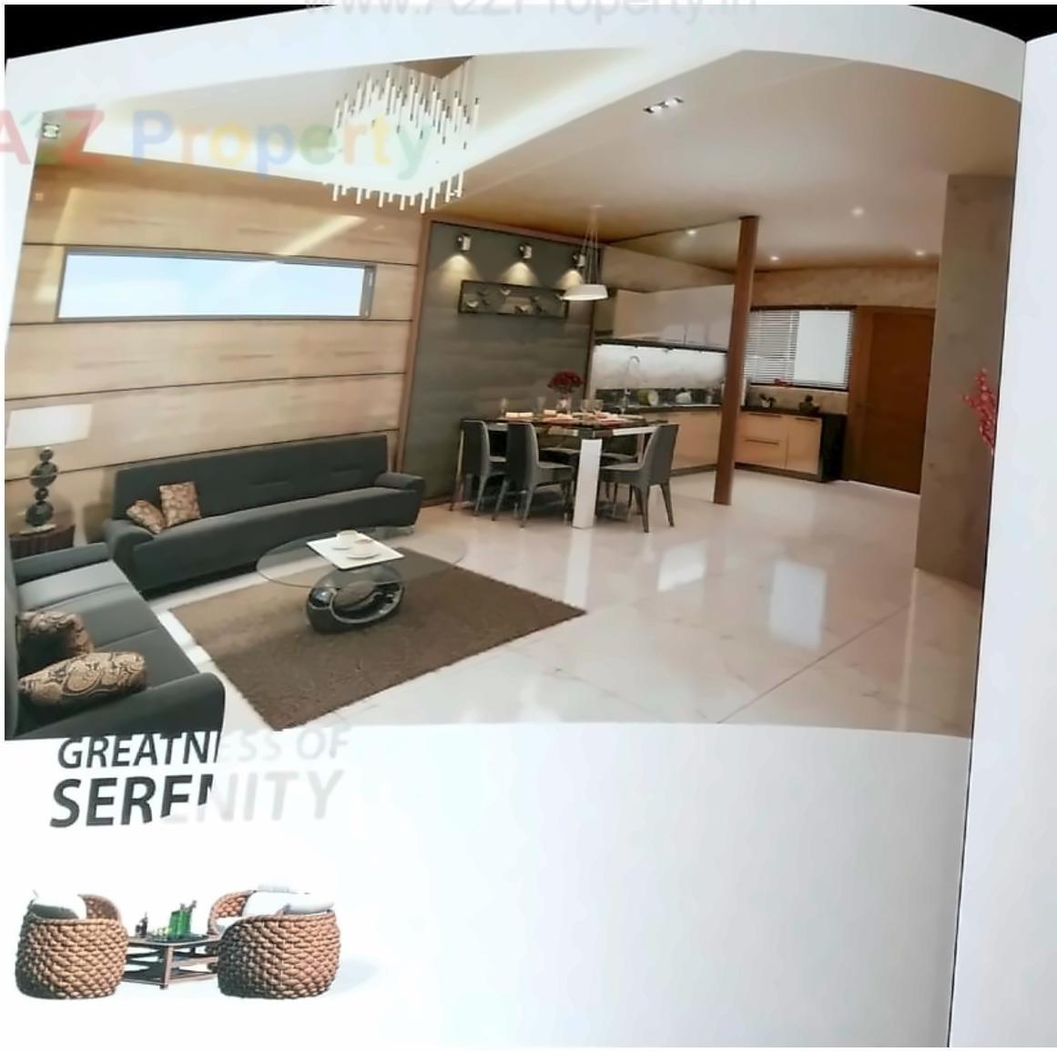 3D Elevation of real estate project Swara Homes located at Kudasan, Gandhinagar, Gujarat