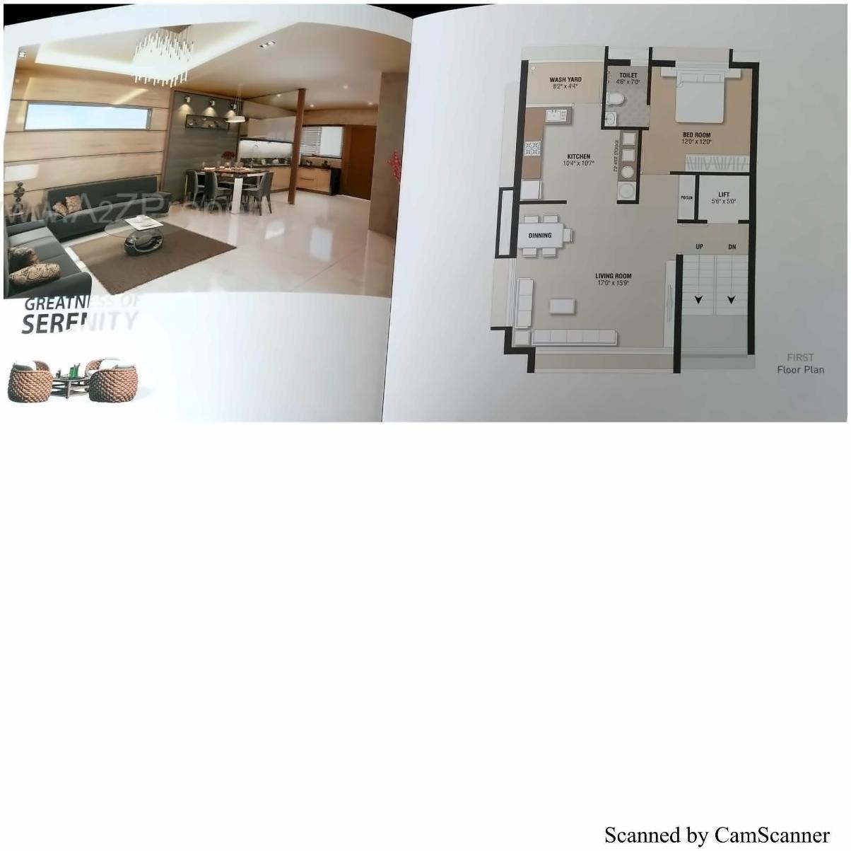Layout of real estate project Swara Homes located at Kudasan, Gandhinagar, Gujarat