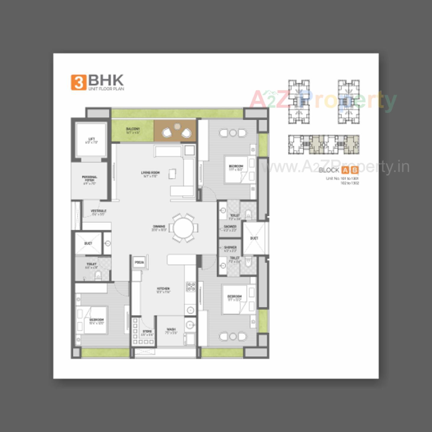Layout of real estate project Swara Sargam located at Gandhinagar, Gandhinagar, Gujarat