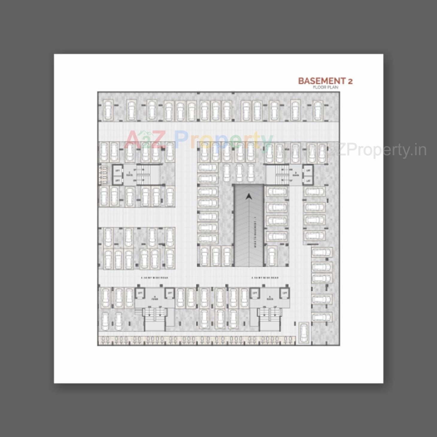 Layout of real estate project Swara Sargam located at Gandhinagar, Gandhinagar, Gujarat