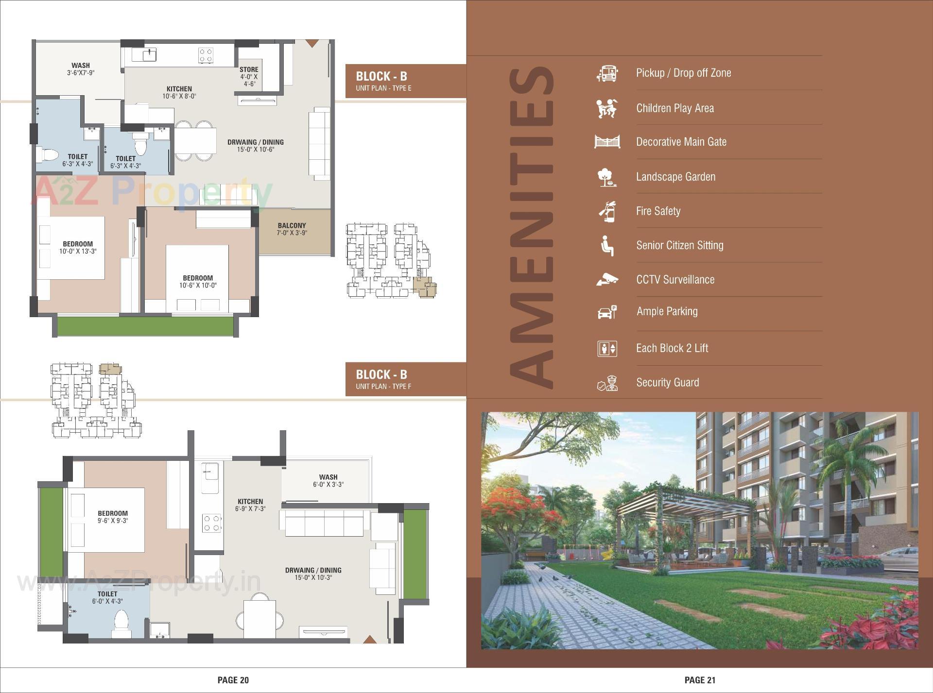 Layout of real estate project Swaraj9+ located at Pethapur, Gandhinagar, Gujarat