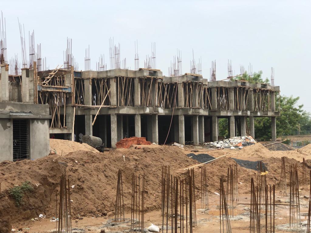 168522_const of real estate project Swarna Amrut Heights located at Kolavada, Gandhinagar, Gujarat
