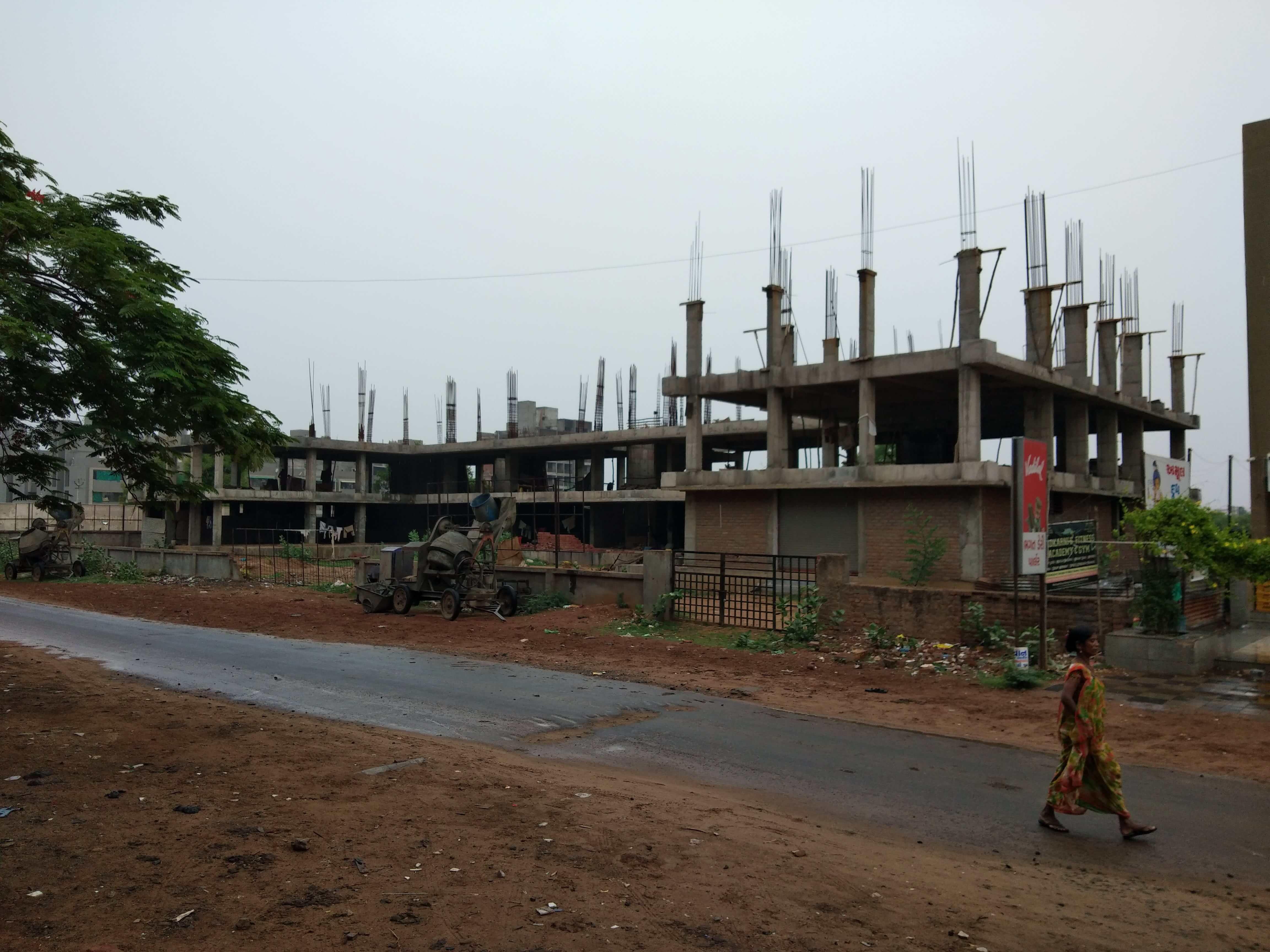 167923_const of real estate project Swarnim Paradise located at Vavol, Gandhinagar, Gujarat