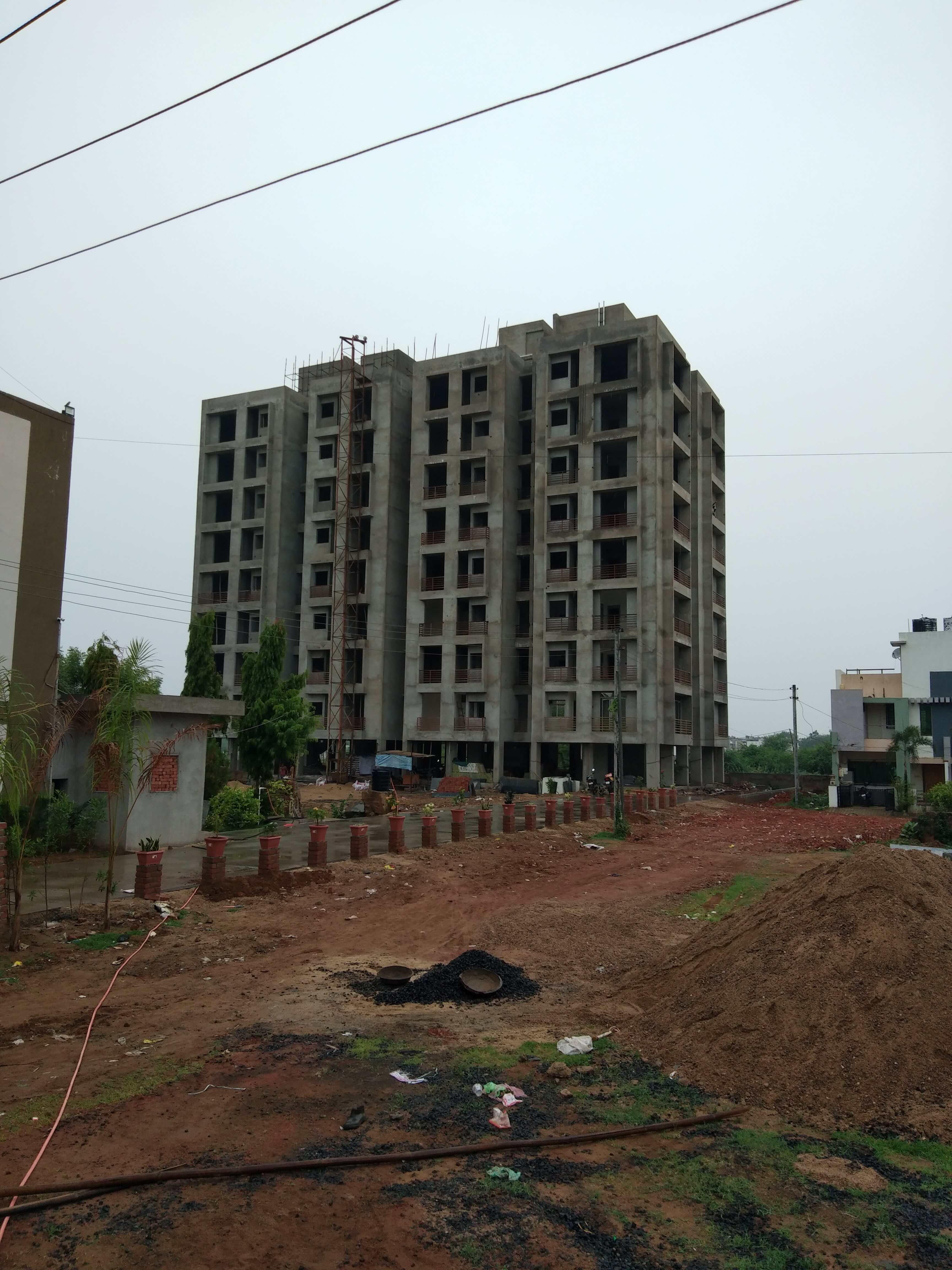 167937_const of real estate project Swarnim Paradise located at Vavol, Gandhinagar, Gujarat
