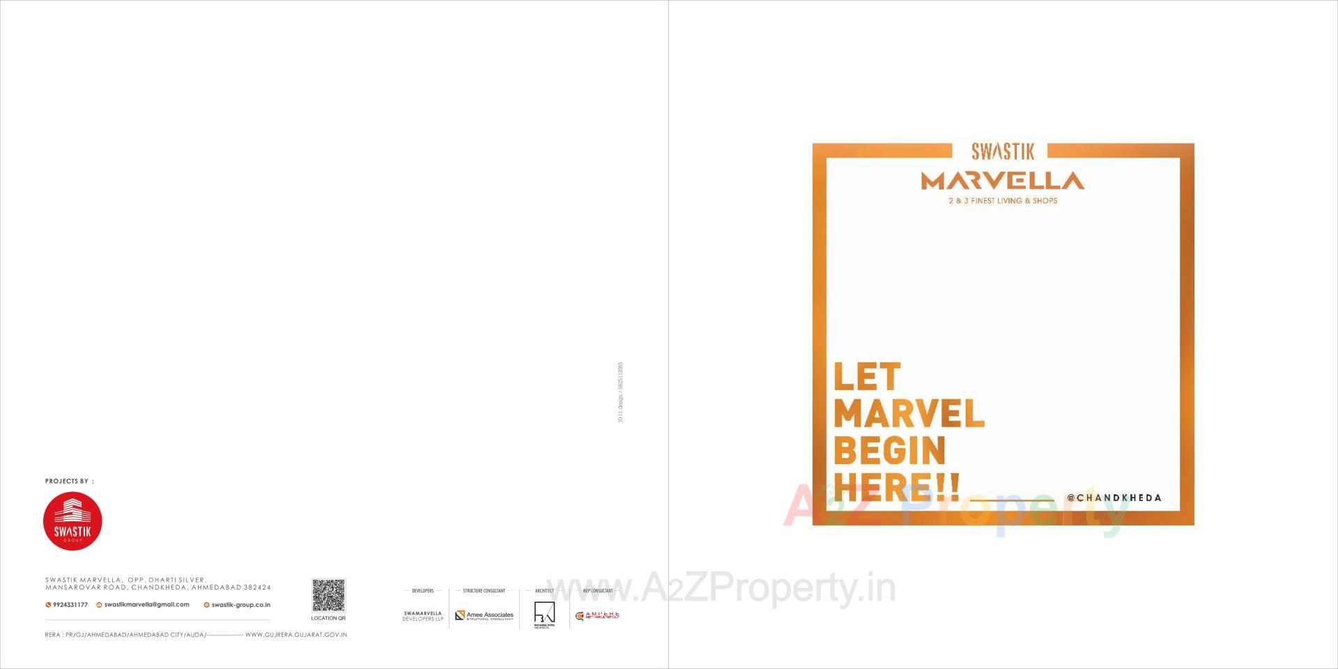  of real estate project Swastik Marvella located at Zundal, Gandhinagar, Gujarat