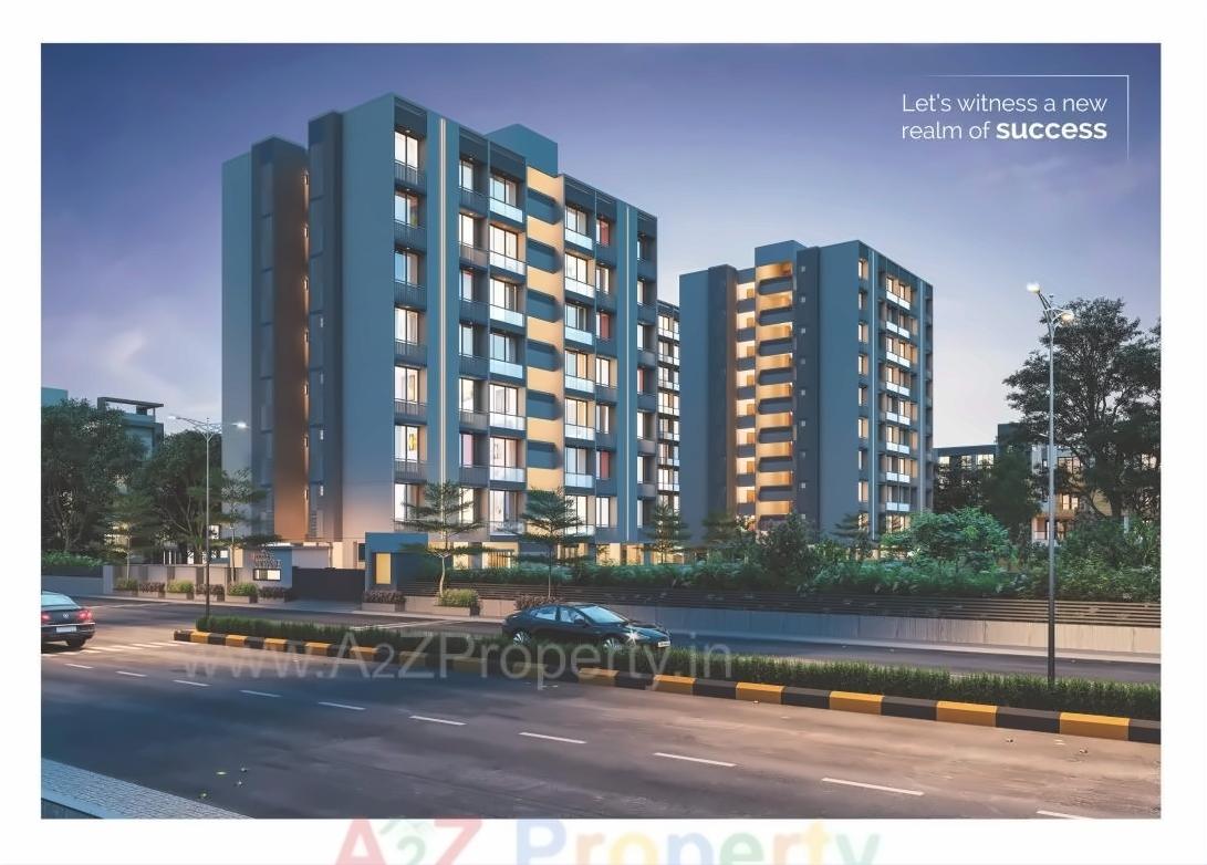 3D Elevation of real estate project Swastik Sopan located at Randesan, Gandhinagar, Gujarat