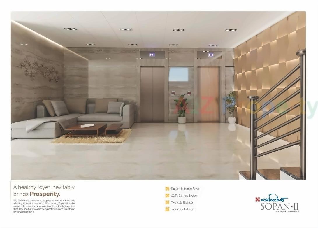 3D Elevation of real estate project Swastik Sopan located at Randesan, Gandhinagar, Gujarat