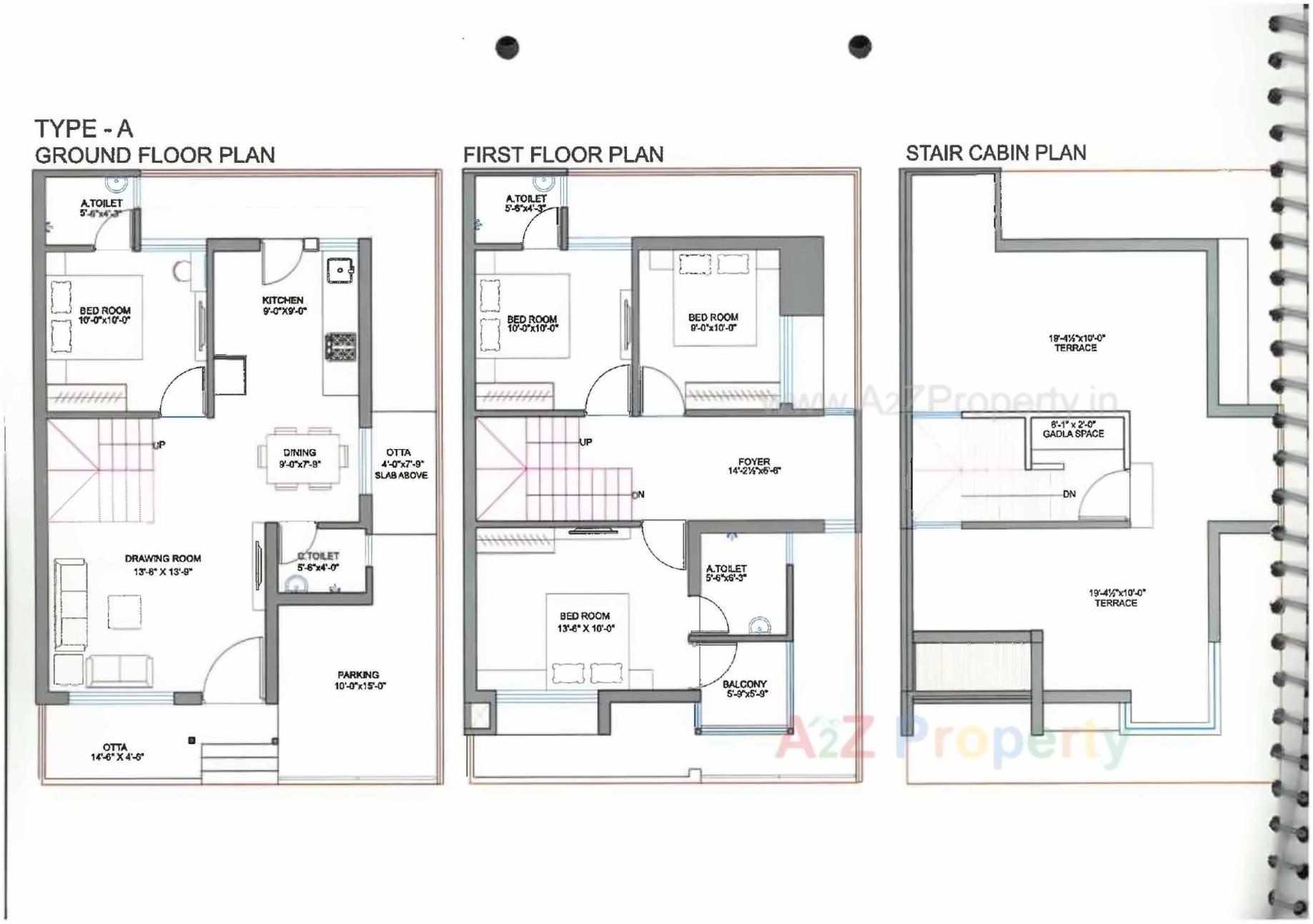 Layout of real estate project Swayam Bungalows located at Gandhinagar, Gandhinagar, Gujarat