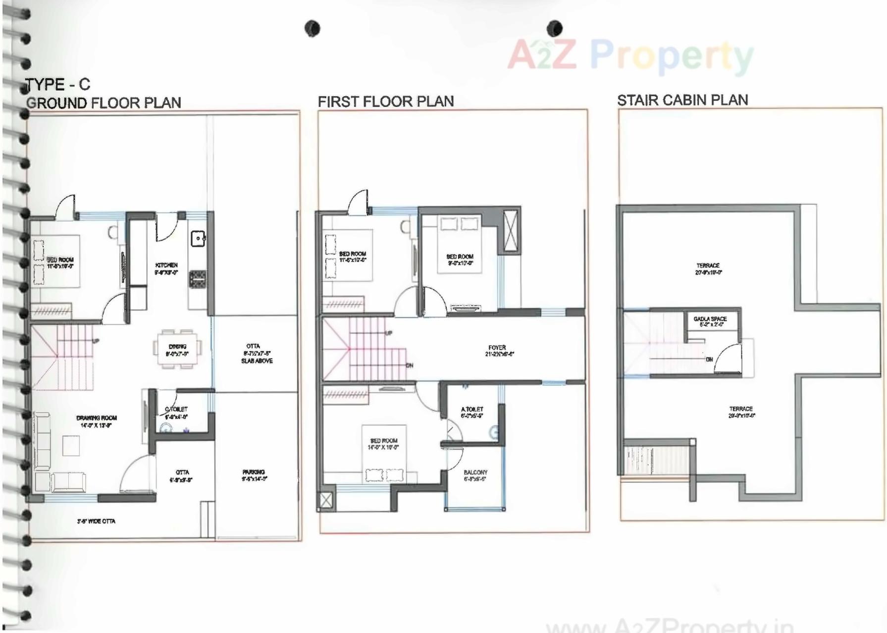 Layout of real estate project Swayam Bungalows located at Gandhinagar, Gandhinagar, Gujarat