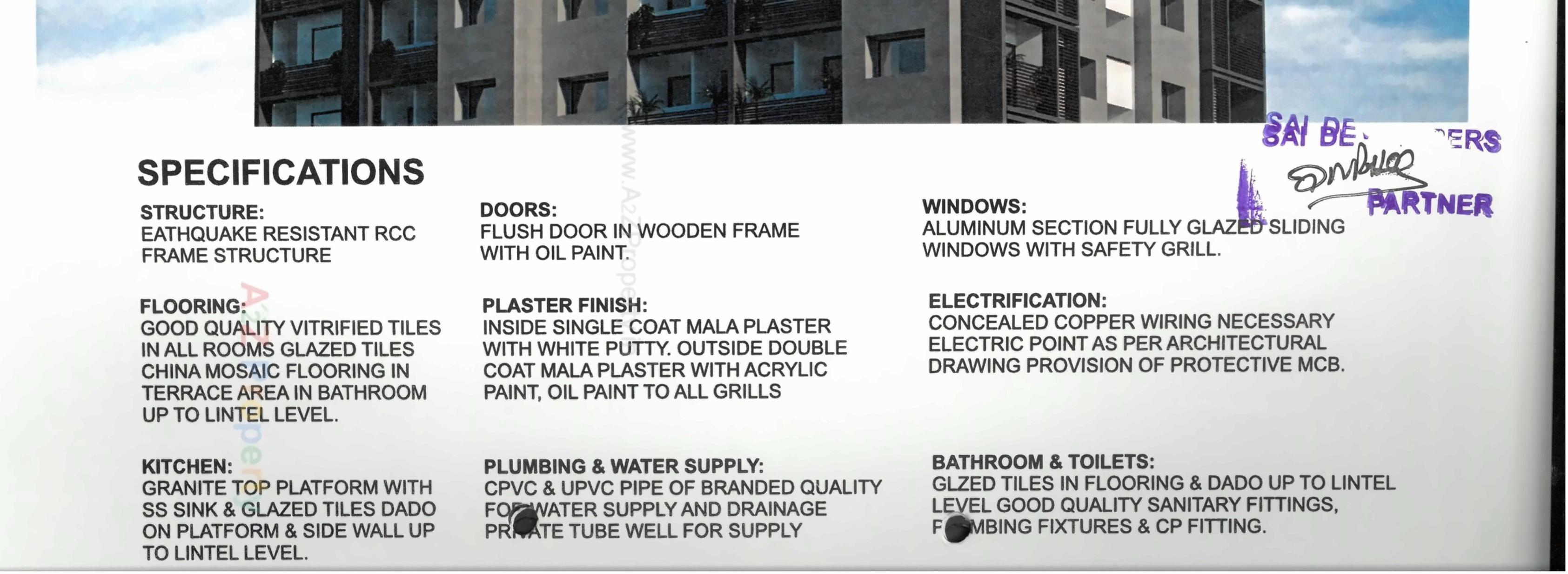 Project Specifications