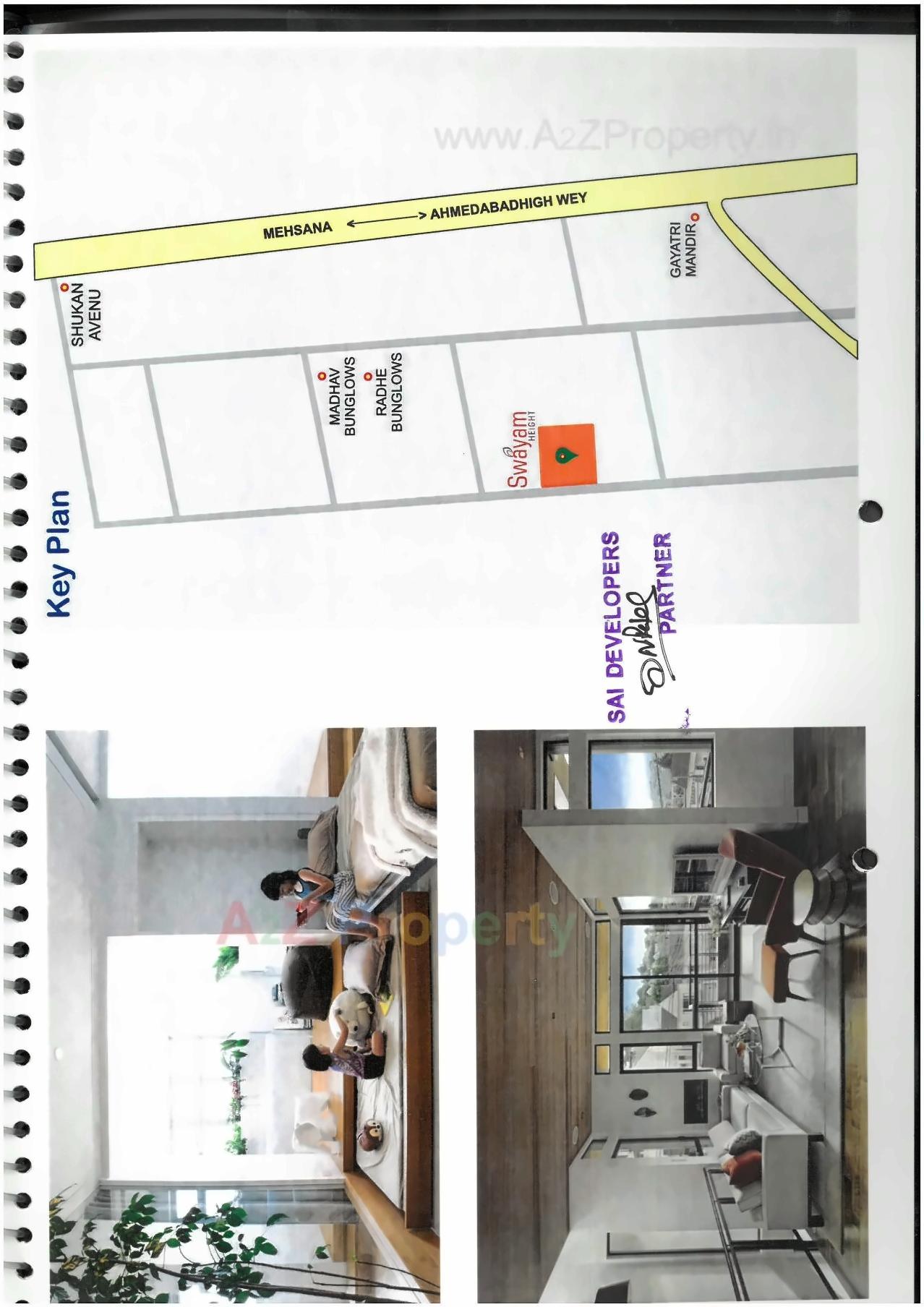  of real estate project Swayam Heights located at Kalol, Gandhinagar, Gujarat