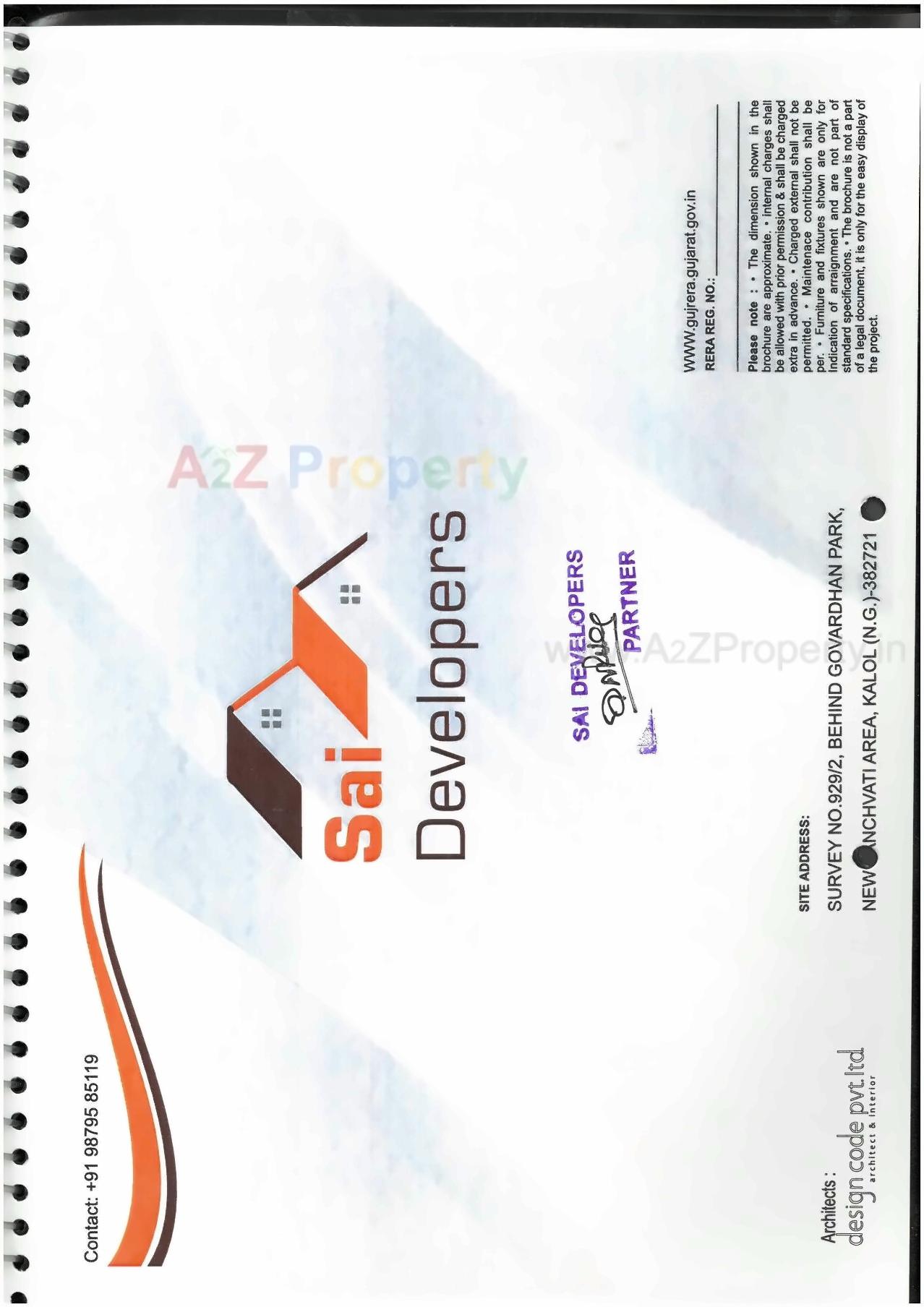  of real estate project Swayam Heights located at Kalol, Gandhinagar, Gujarat