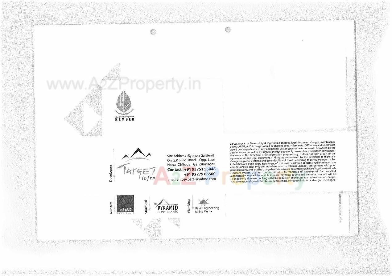  of real estate project Syphon Gardenia located at Nana-chiloda, Gandhinagar, Gujarat