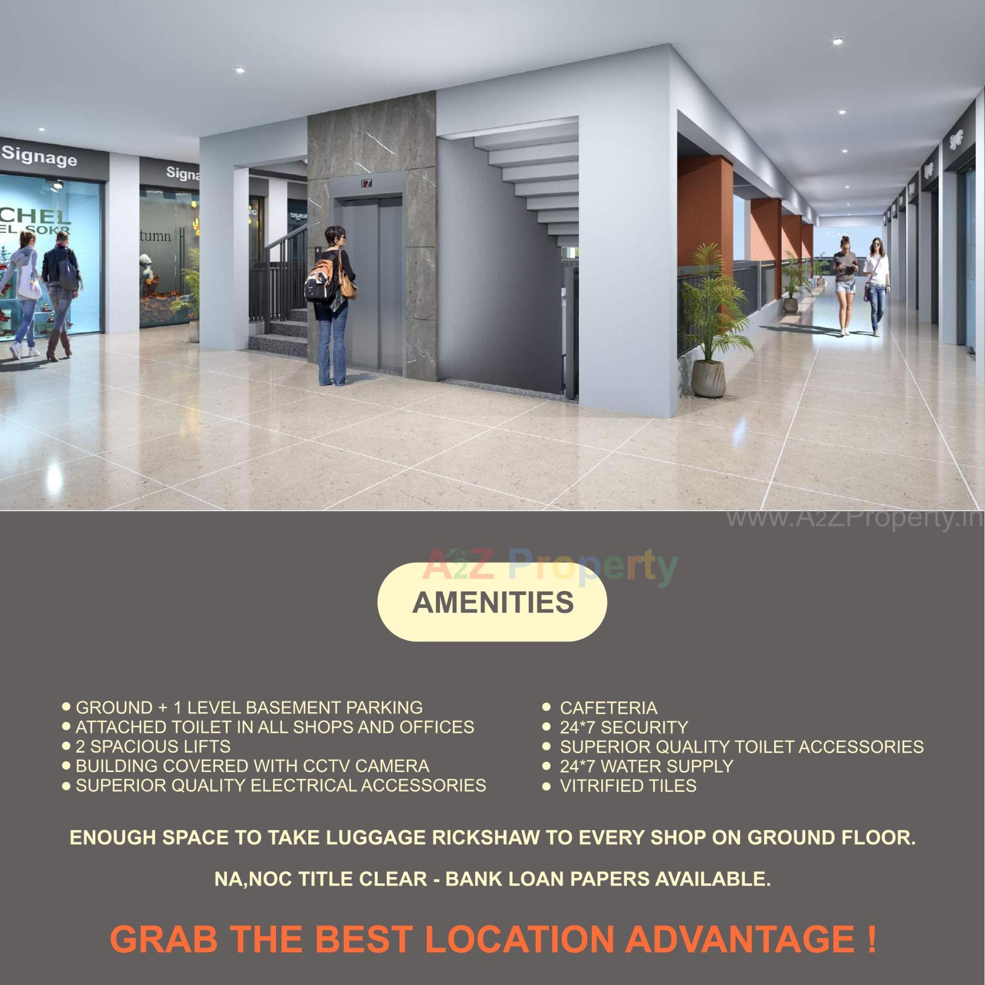 3D Elevation of real estate project Tatva Elegance located at Dehgam, Gandhinagar, Gujarat