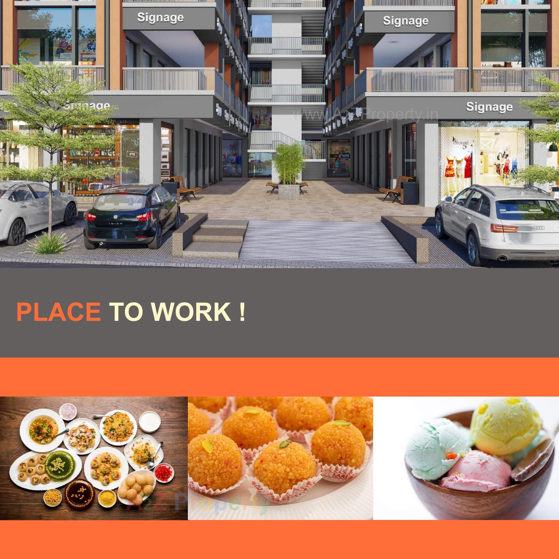 3D Elevation of real estate project Tatva Elegance located at Dehgam, Gandhinagar, Gujarat