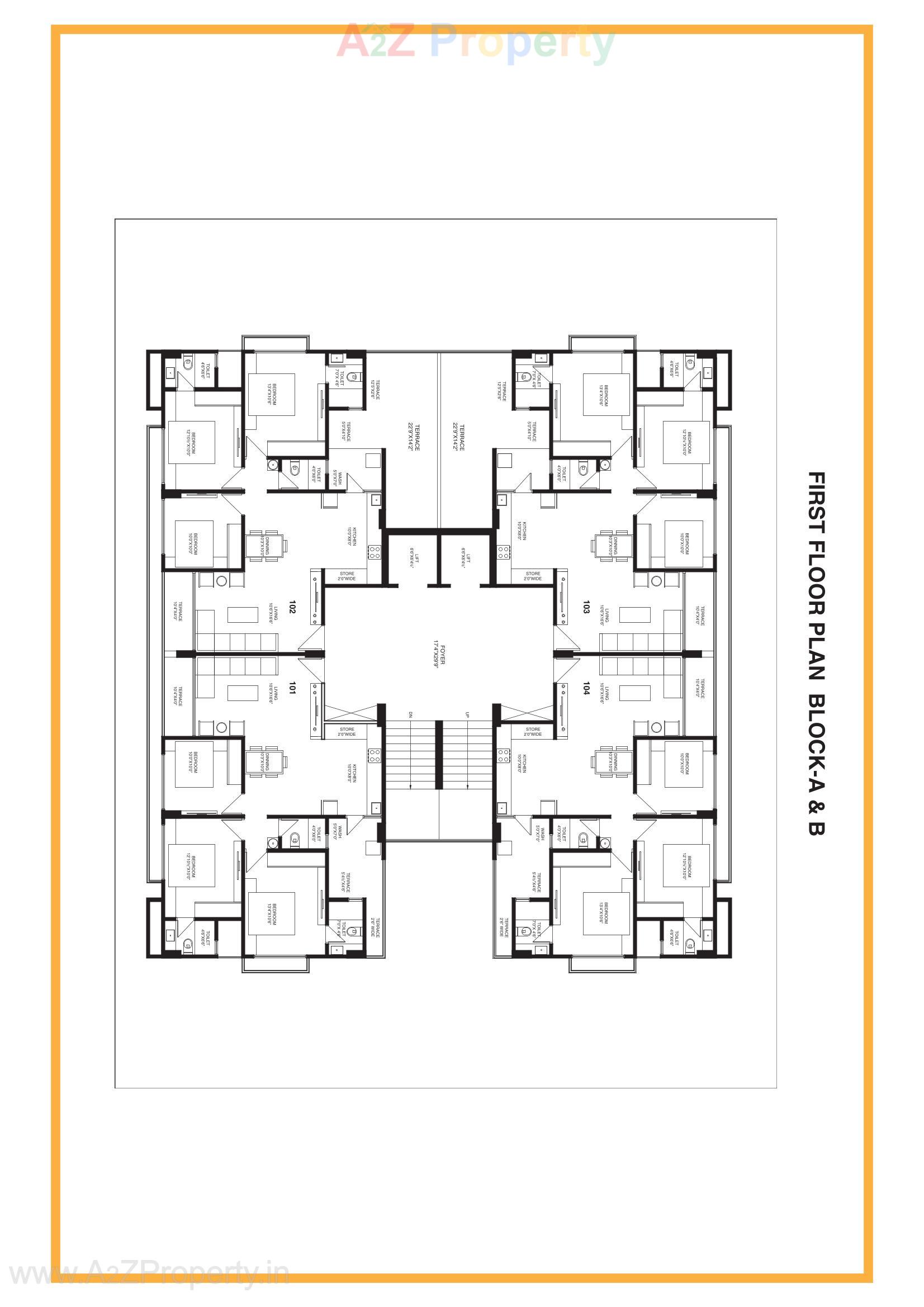 Layout of real estate project Tatva Integrity located at Vavol, Gandhinagar, Gujarat