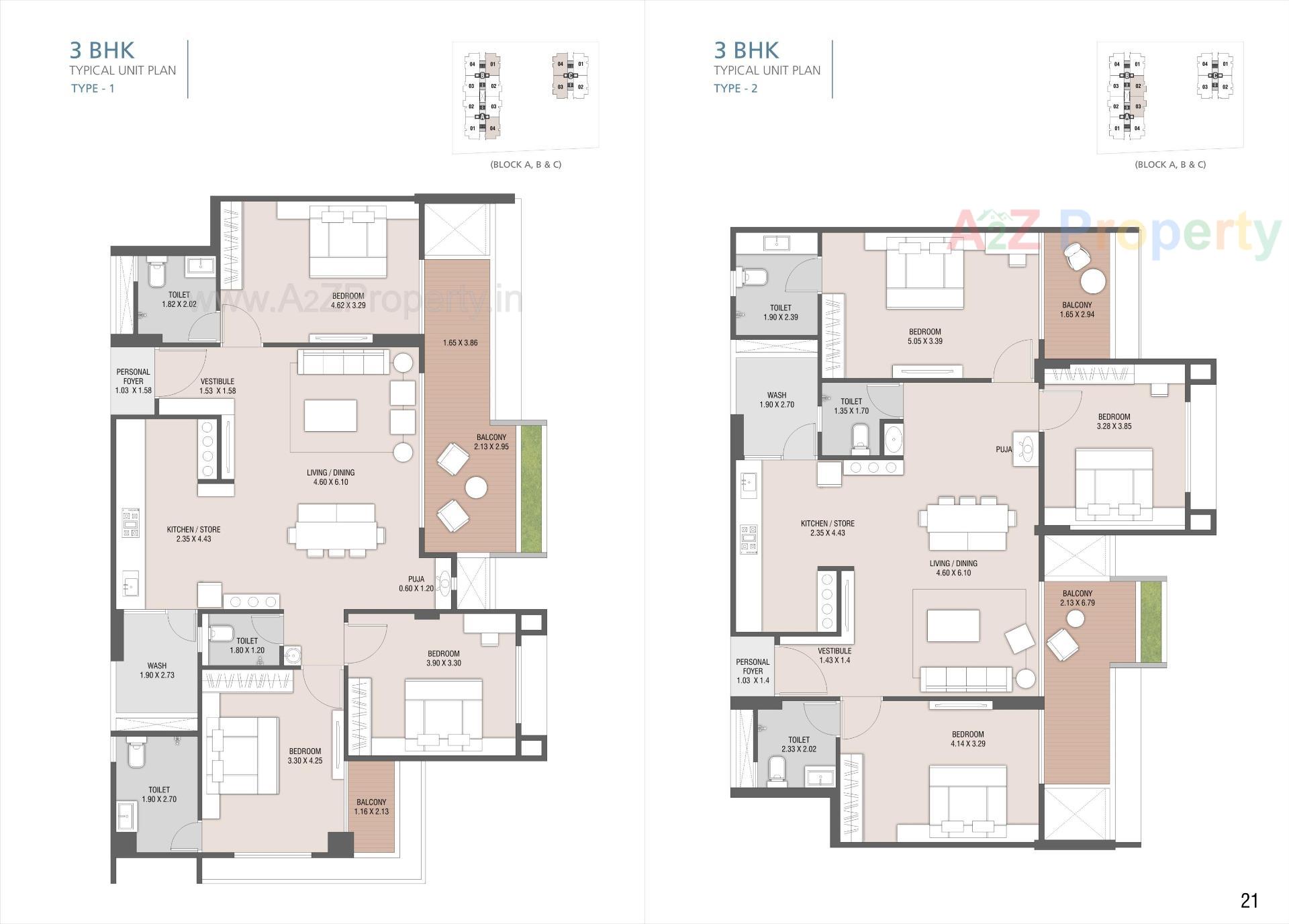 Layout of real estate project The Balcony located at Indroda, Gandhinagar, Gujarat