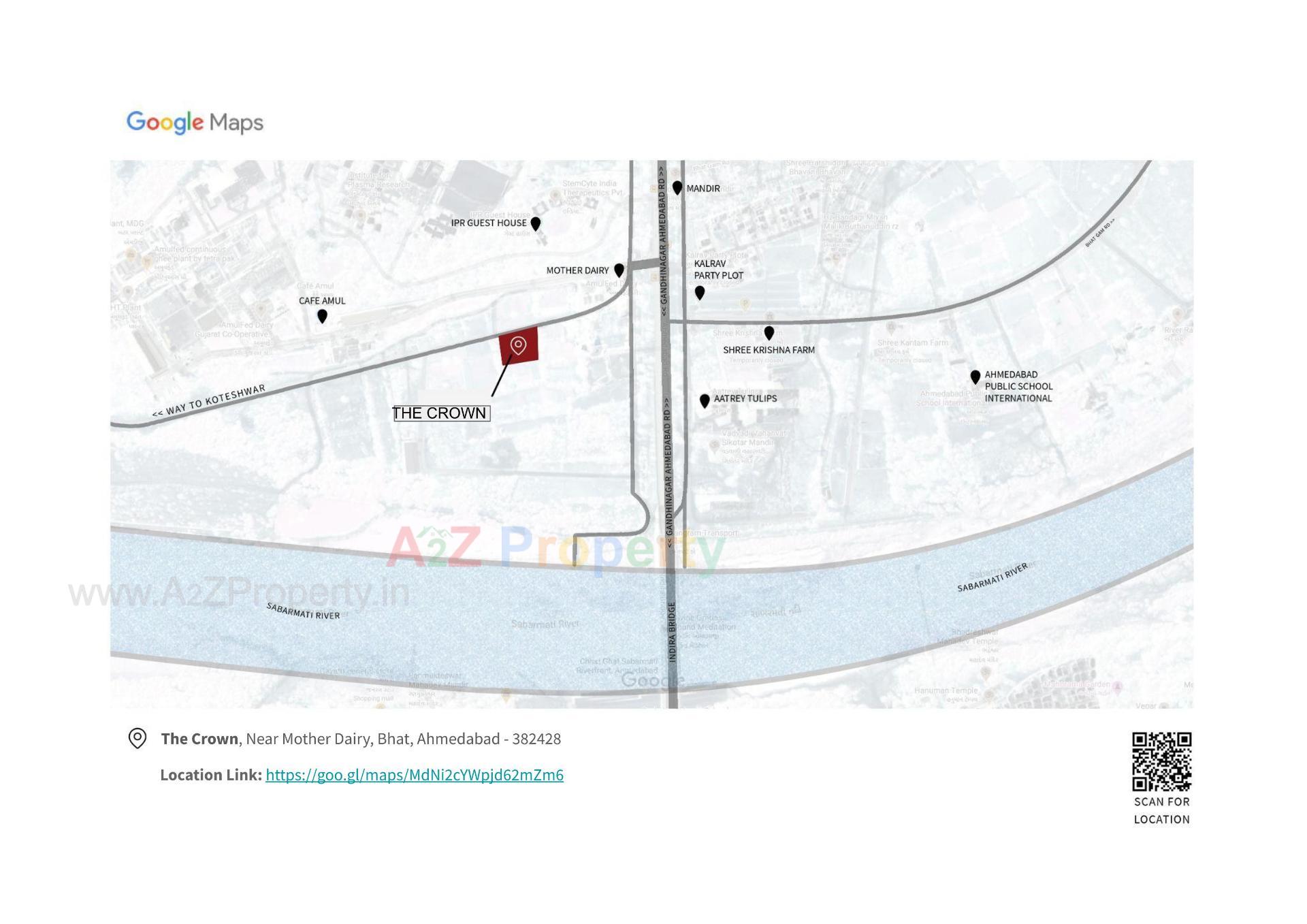  of real estate project The Crown located at Bhat, Gandhinagar, Gujarat
