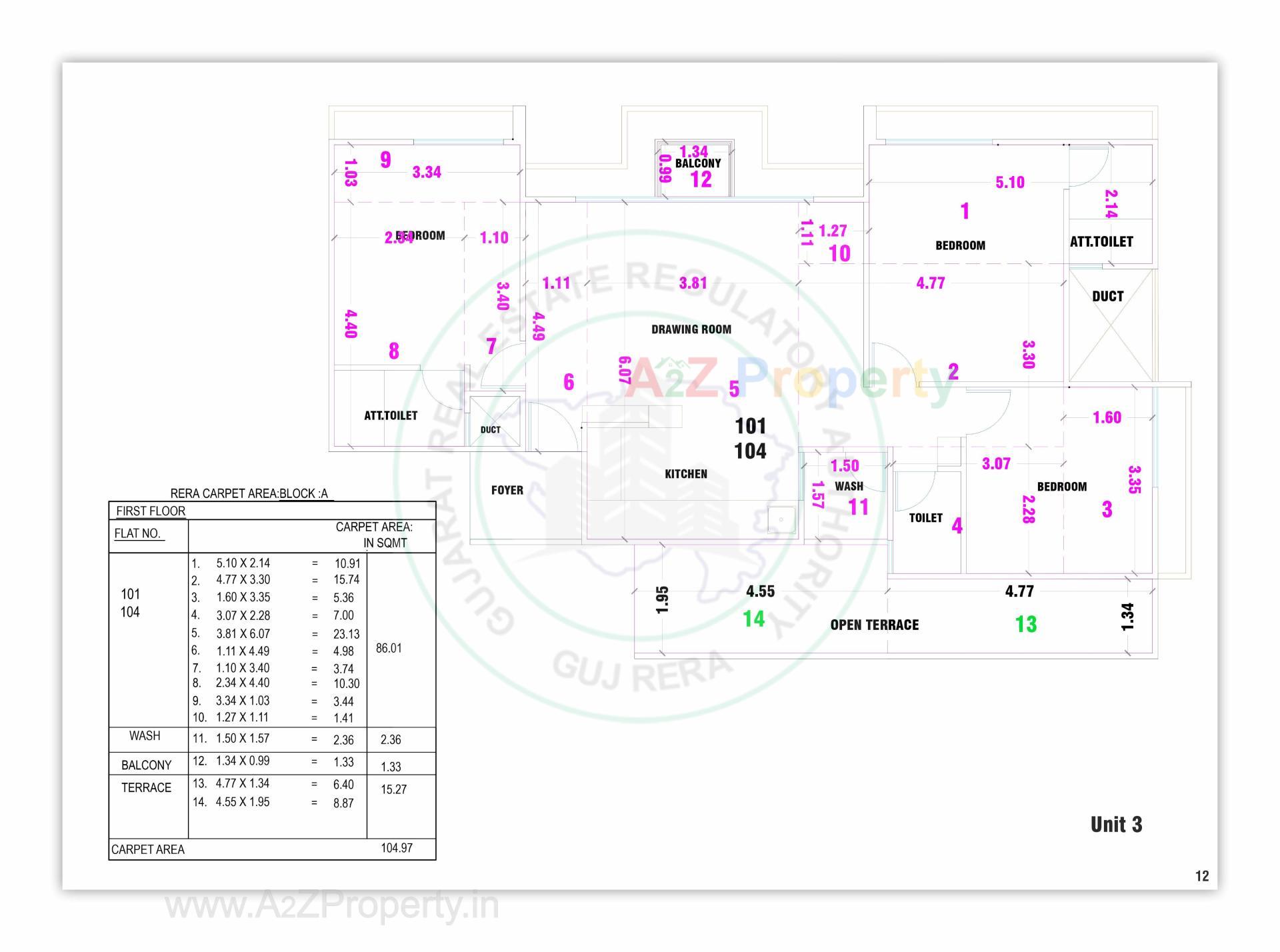  of real estate project The Fortune Homes located at Sargasan, Gandhinagar, Gujarat