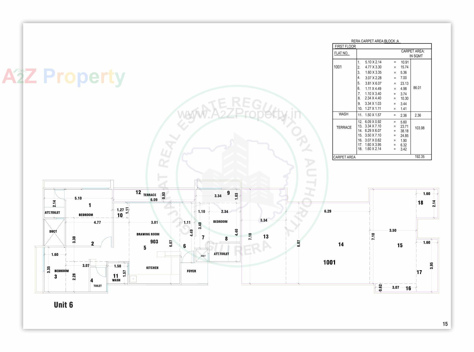  of real estate project The Fortune Homes located at Sargasan, Gandhinagar, Gujarat