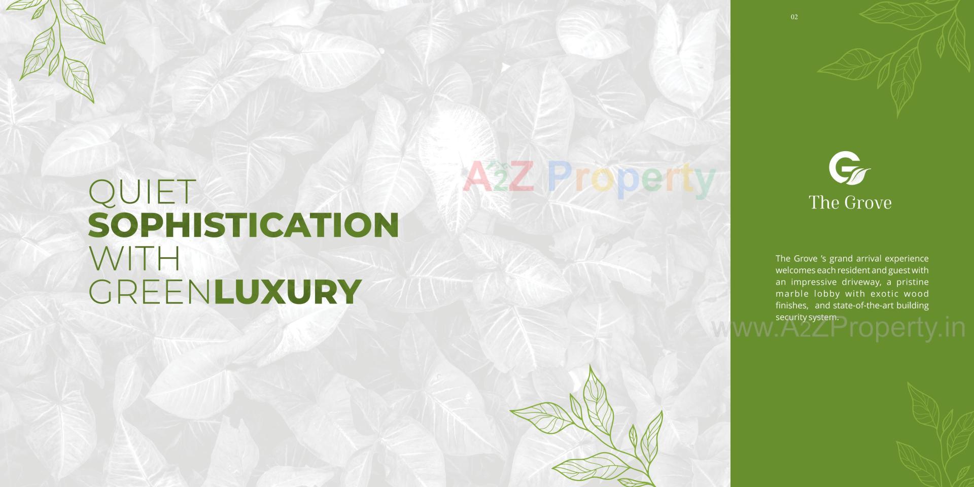  of real estate project The Grove located at Khoraj, Gandhinagar, Gujarat