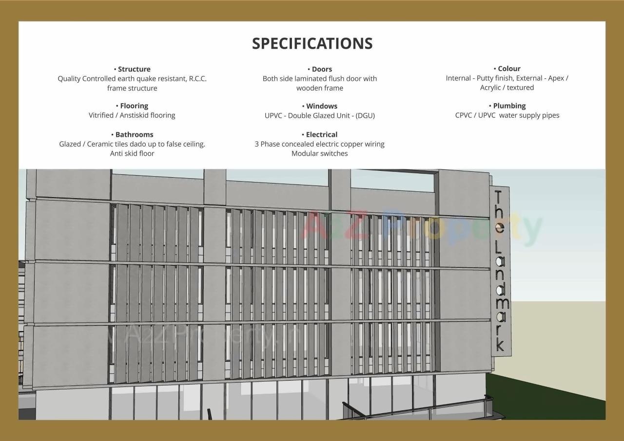  of real estate project The Landmark located at Kudasan, Gandhinagar, Gujarat