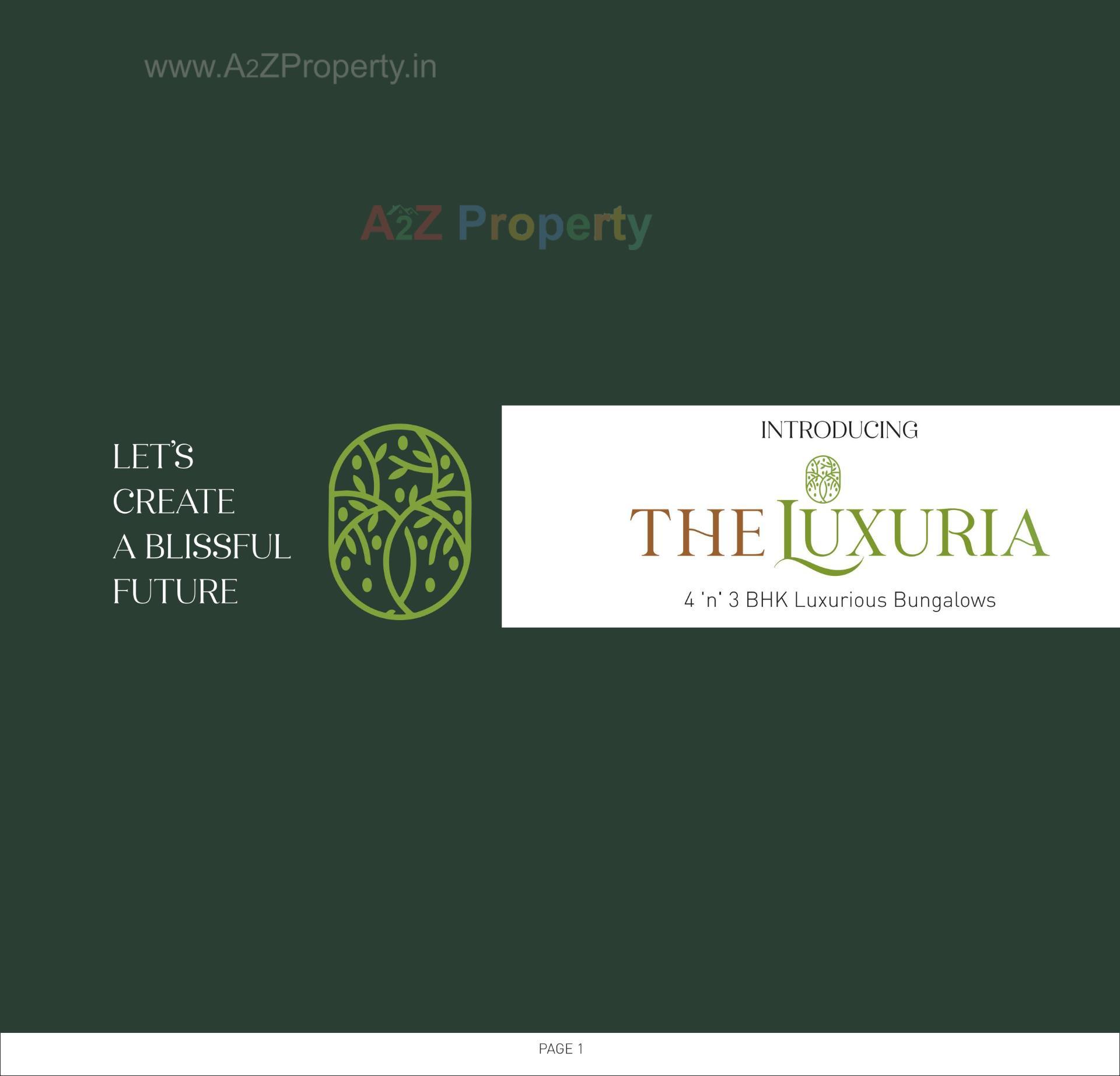  of real estate project The Luxuria located at Randheja, Gandhinagar, Gujarat