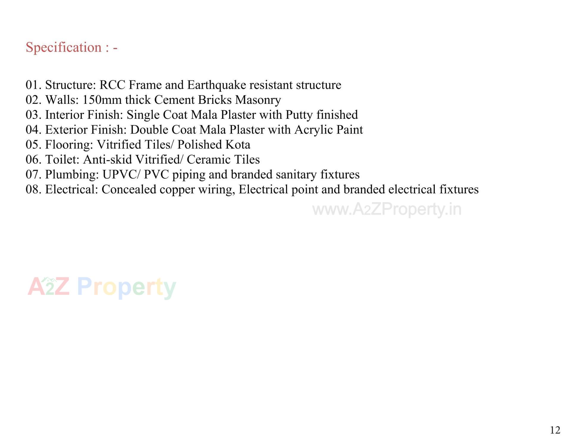  of real estate project The Nest located at Koba, Gandhinagar, Gujarat