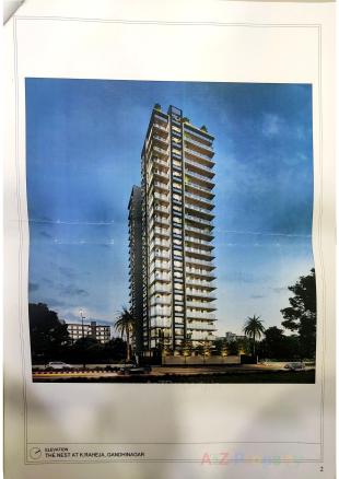 Elevation of real estate project The Nest located at Koba, Gandhinagar, Gujarat