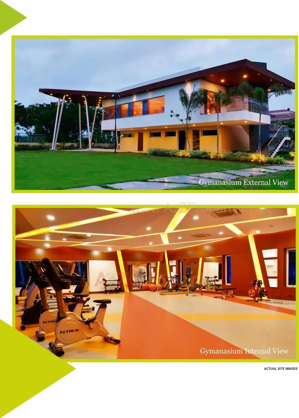 3D Elevation of real estate project The North Park (  ) located at Jaspur, Gandhinagar, Gujarat