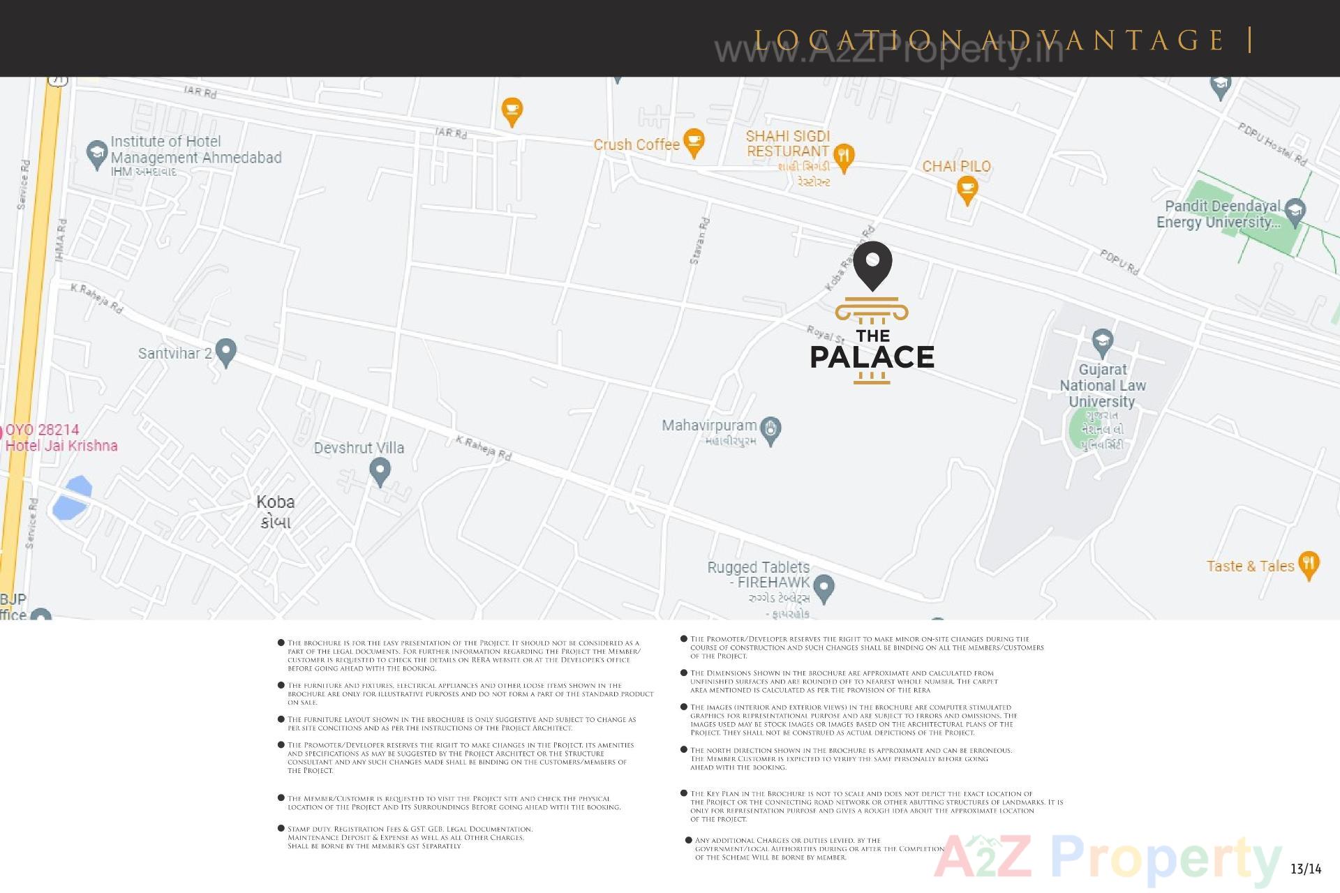  of real estate project The Palace located at Koba, Gandhinagar, Gujarat