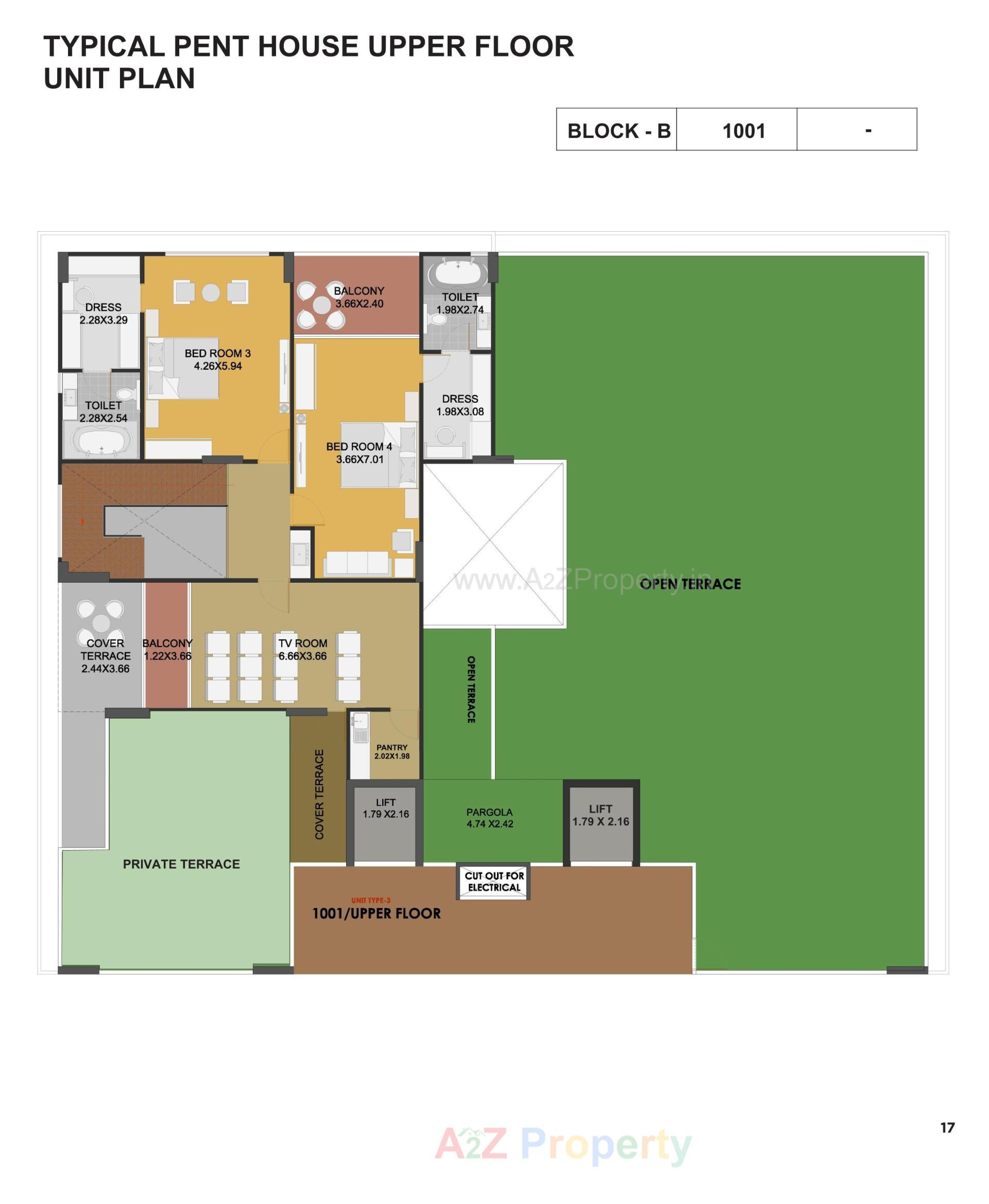 Layout of real estate project The Palladia located at Gandhinagar, Gandhinagar, Gujarat